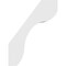 Ekena Millwork 3-in. W x 18-in. D x 24-in. H Stanfield Architectural Grade PVC Knee Brace BRCP03X18X24STA - alternate 3